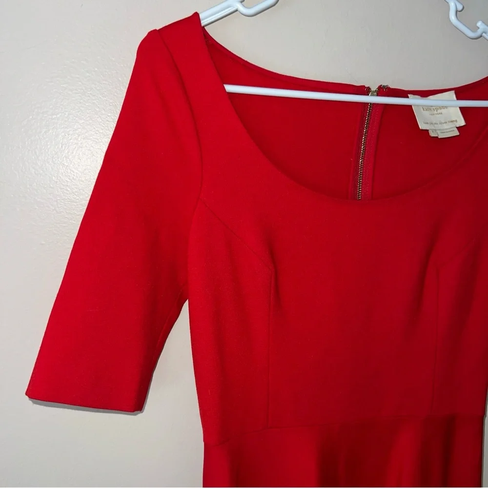 Kate Spade Red Jada Dress Women’s Size 2 ASO Taylor swift